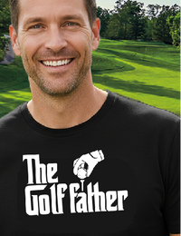 Load image into Gallery viewer, The Golf Father T-Shirt - Perfect Gift for Golf-Loving Dads &amp; Godfathers